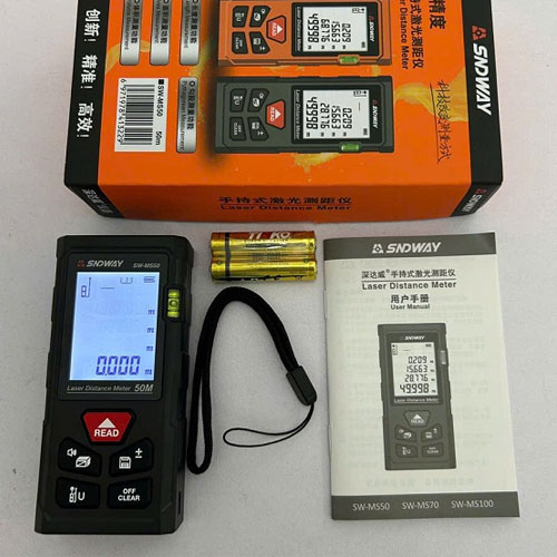 Máy đo khoảng cách Sndway SW-MS50 đo xa 50m