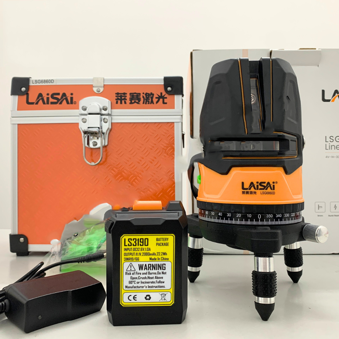Máy Cân Bằng Laser Laisai LSG6860D 5 Tia xanh