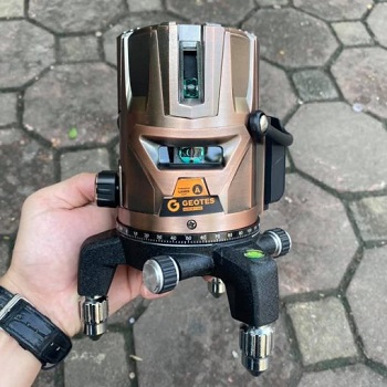 Máy Cân Bằng Laser Geotes Class A Pro 5 tia xanh bóng Led siêu sáng Cao cấp