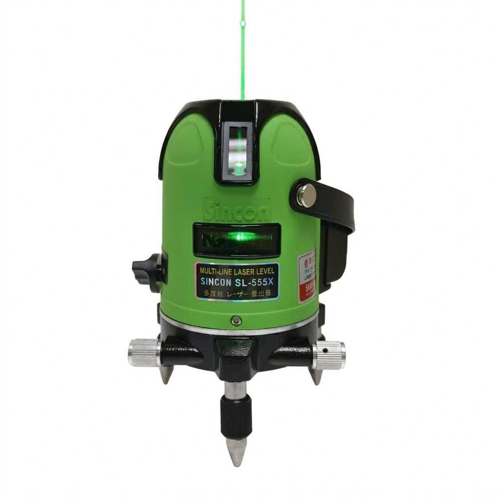Máy Cân Bằng Laser Sincon SL-555X 5 Tia Xanh
