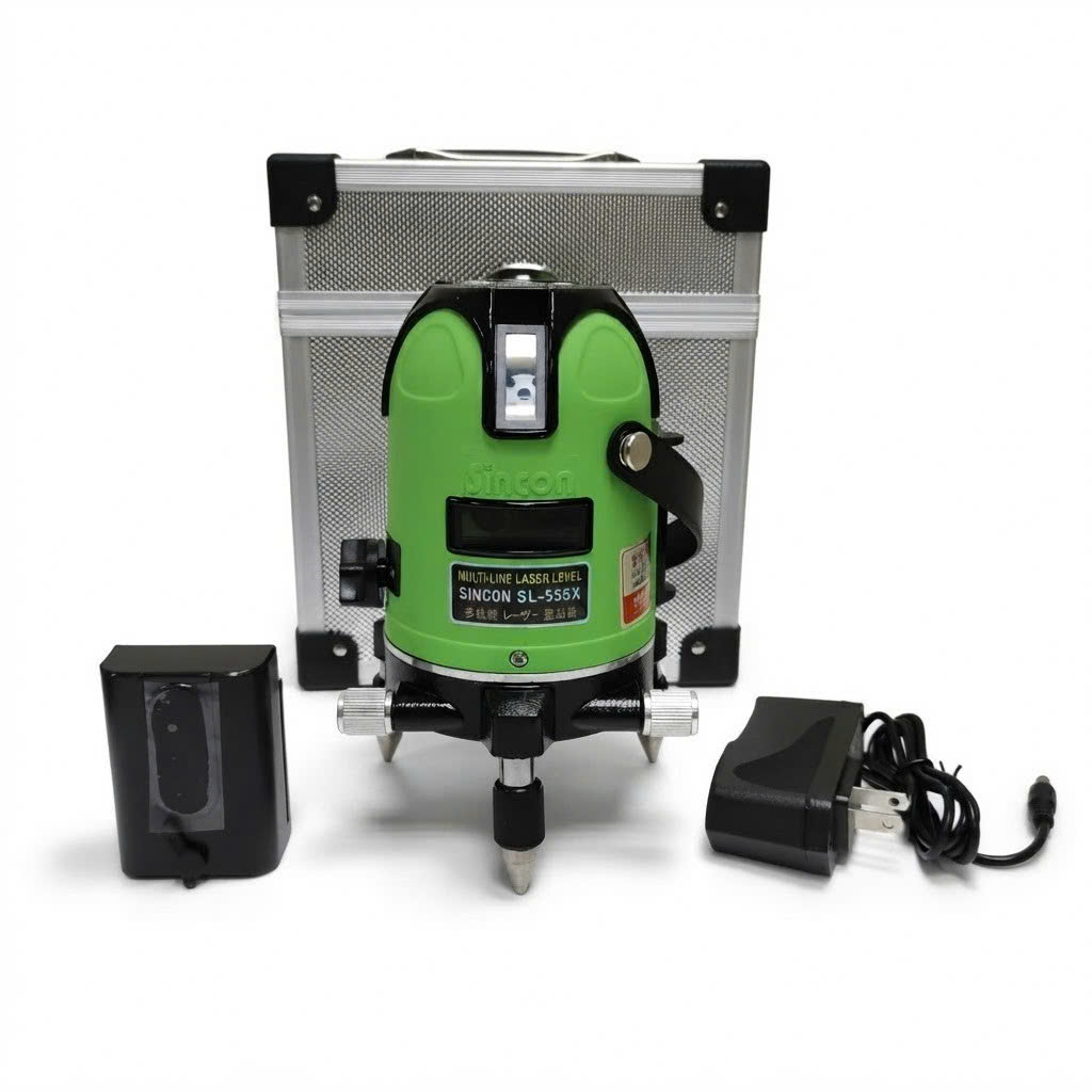 Máy Cân Bằng Laser Sincon SL-555X 5 Tia Xanh