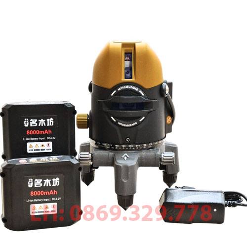 Máy Cân Bằng Laser 5 tia xanh Mingmufang LK-5G Cao Cấp