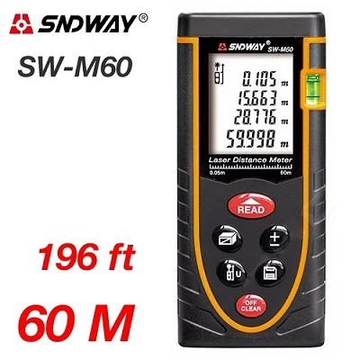 Máy Đo Khoảng Cách SNDWAY SW-M60 đo xa 60m