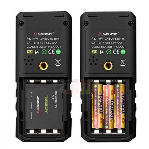 Máy Đo Khoảng Cách Laser SNDWAY SW-50G đo xa 50m Tia xanh