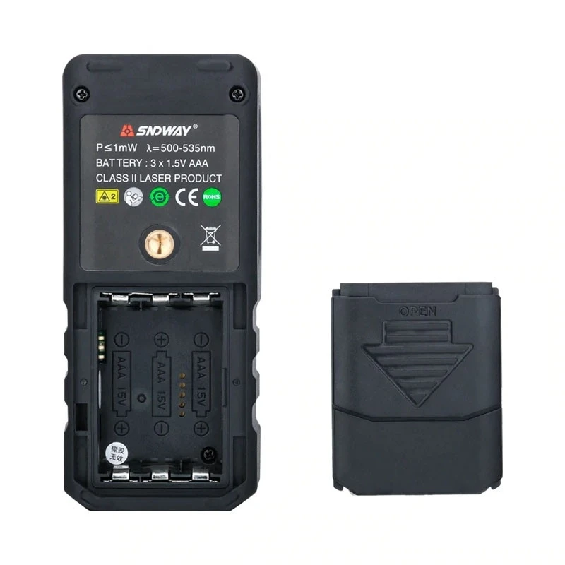 Máy Đo Khoảng Cách Laser SNDWAY SW-50G đo xa 50m Tia xanh