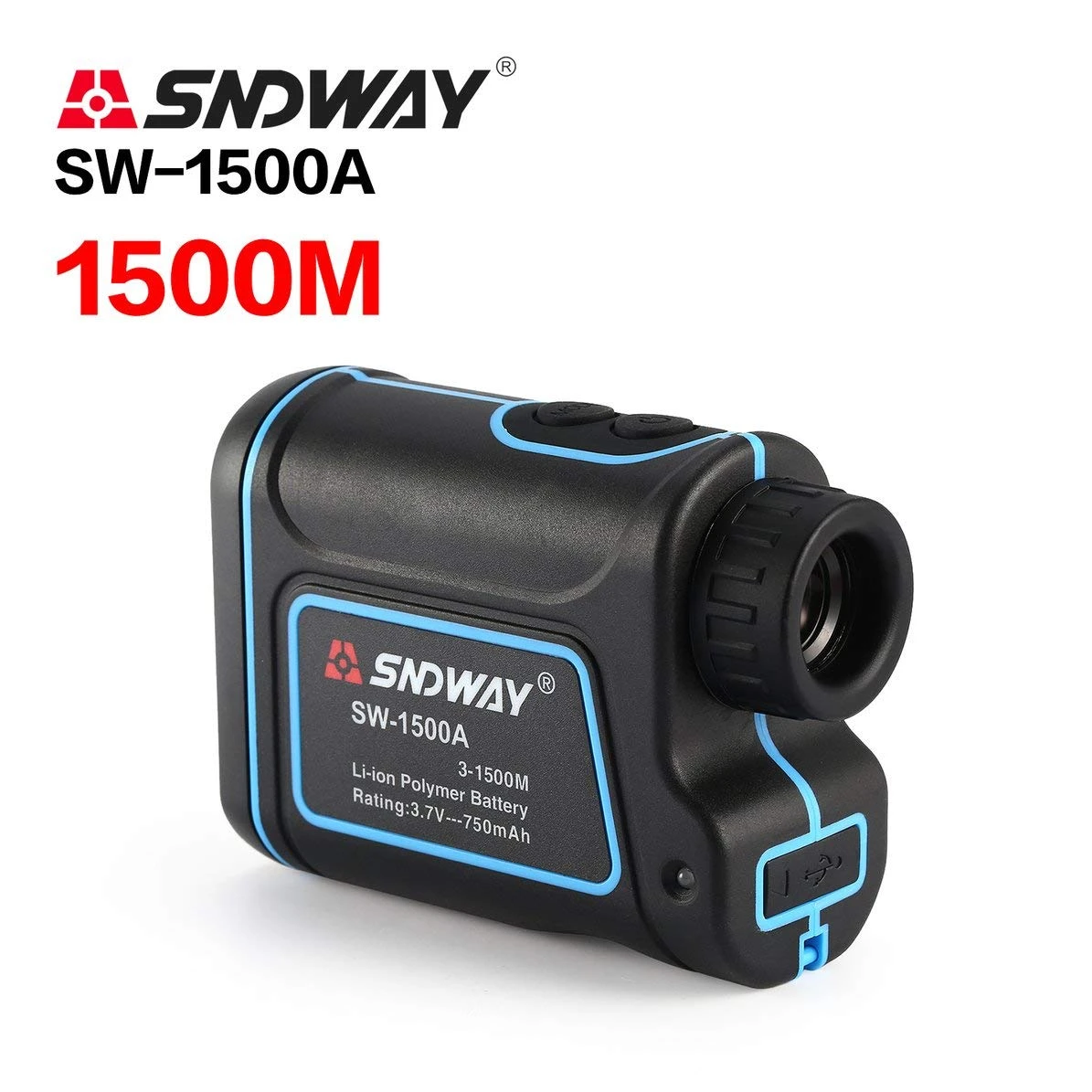 Máy Đo Khoảng Cách Sndway SW-1500A đo xa 1500m