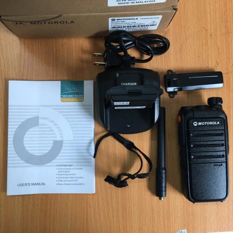 Bộ đàm Motorola M8 công suất 5W