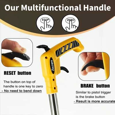 Bánh Xe Đo Khoảng Cách Zozen Pro Dòng Cơ Có Phanh Tay Có Reset