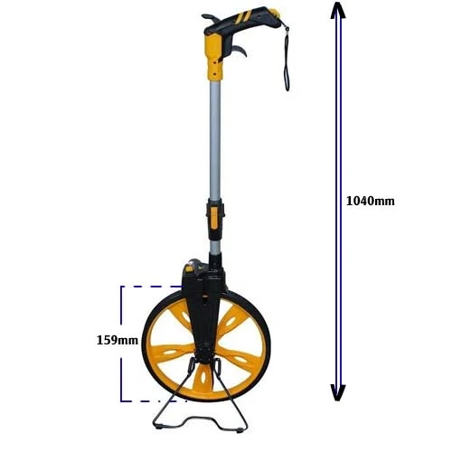 Bánh Xe Đo Khoảng Cách Có Phanh Tay Có Reset Dòng Cơ