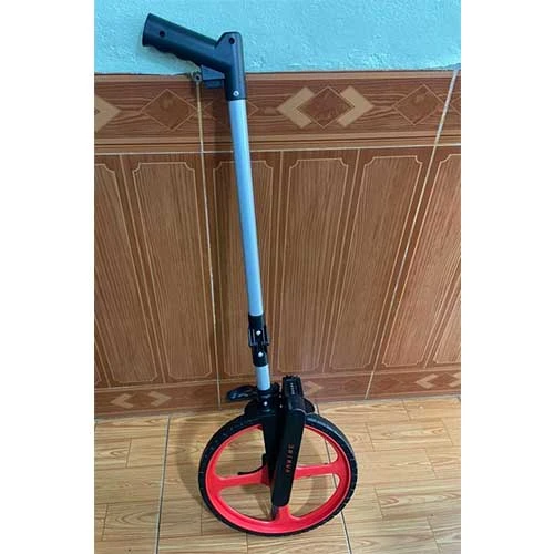 Bánh Xe Đo Khoảng Cách Có Phanh Tay - Dòng Cơ Đo 10Km