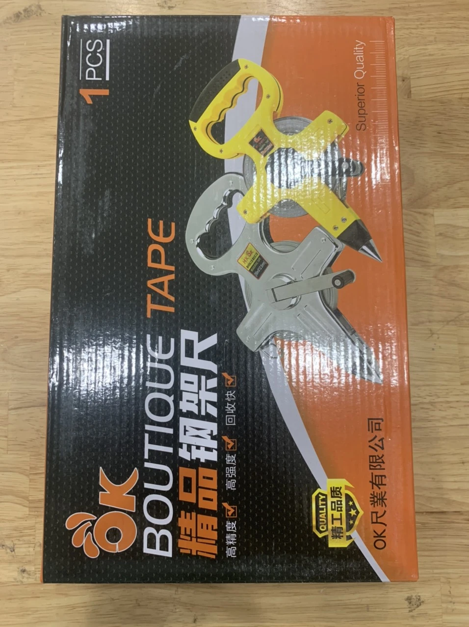 Thước thép cuộn Bosi 50m